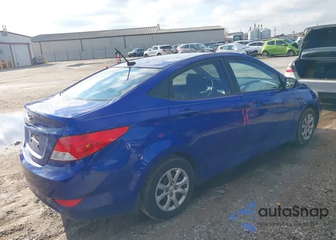 2014 Hyundai Accent Gls из США, поврежденный, VIN KMHCT4AE8EU737500